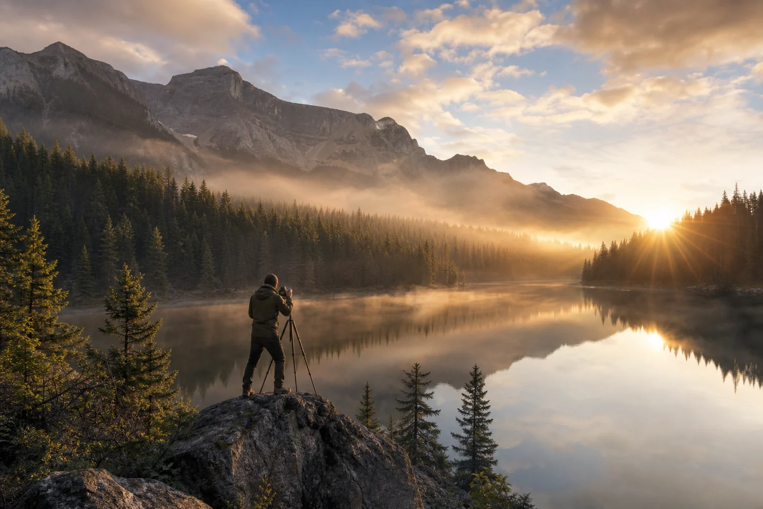 Travel and nature photography production