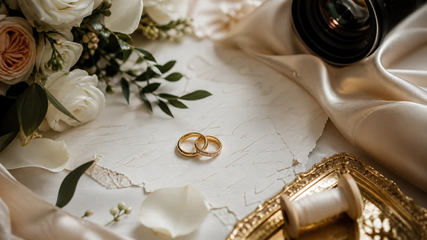Luxury wedding detail photography